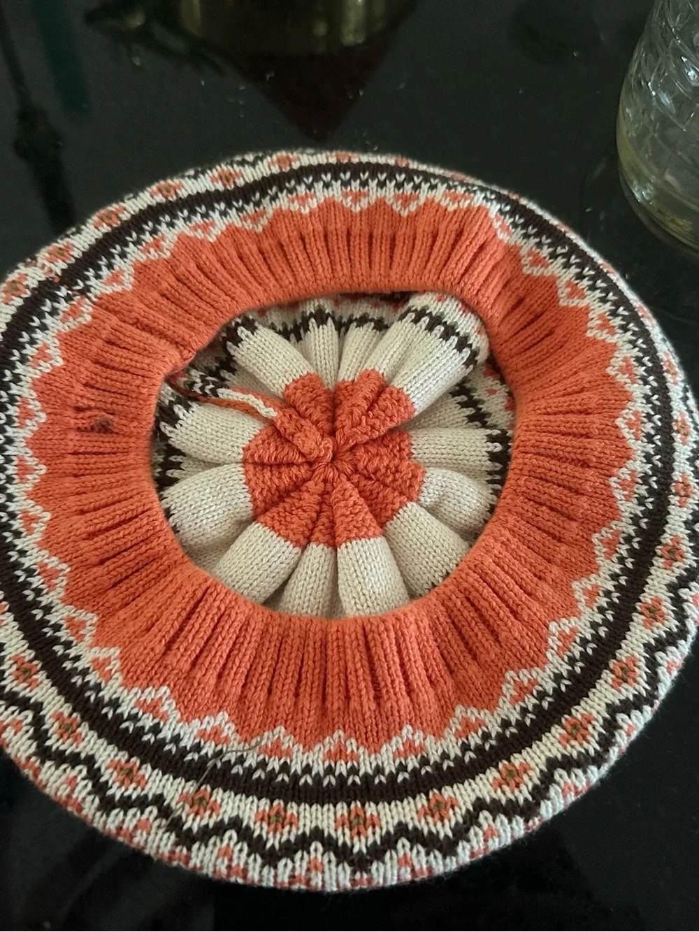 NWOT Gymboree Fall pumpkin beret